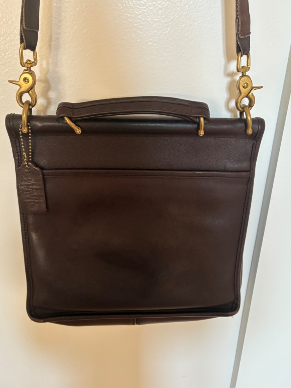 Vintage Coach Mahogany 9927 Willis Bag - Picture 6 of 16